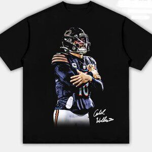 CALEB WILLIAMS "COLD" Chicago Football graphic tees, Caleb Williams shirt